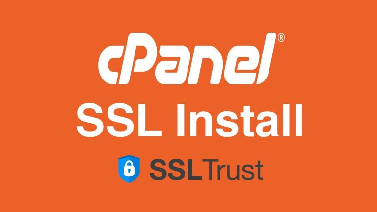 How Do I Install an SSL Certificate in CPanel?